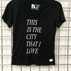 REBEL YELL GIRLS - City Love Classic V-Neck Tee